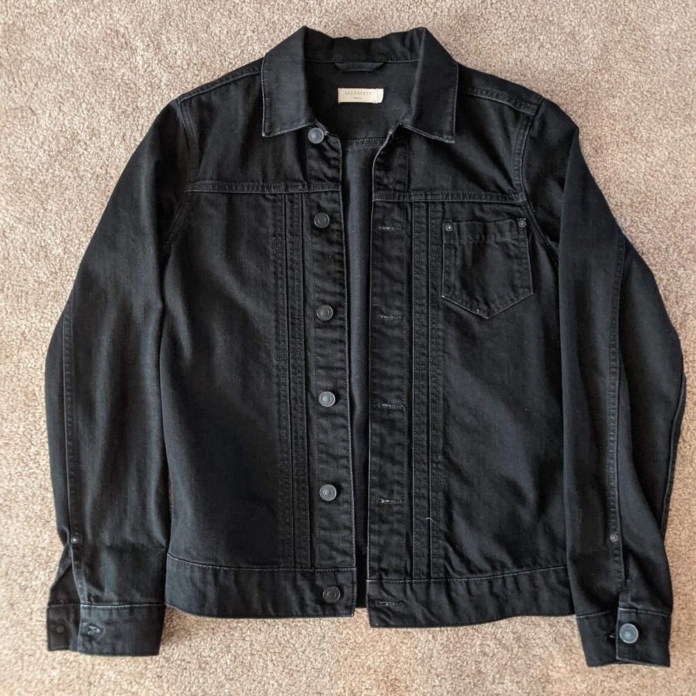 Like new AllSaints Bajio denim jacket
